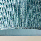 LSE - Blue Alba Large William Morris Inspired Tapered Floral Print Easy Fit Shade - Luminosity Designs Ltd
