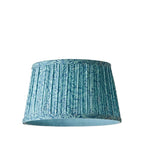 LSE - Blue Alba Small William Morris Inspired Tapered Floral Print Easy Fit Shade - Luminosity Designs Ltd