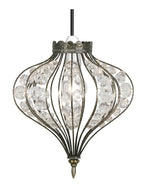 Oaks Lighting - Braga Non Electric Antique Brass Pendant Shade (Oaks 147 AB) - Luminosity Designs Ltd