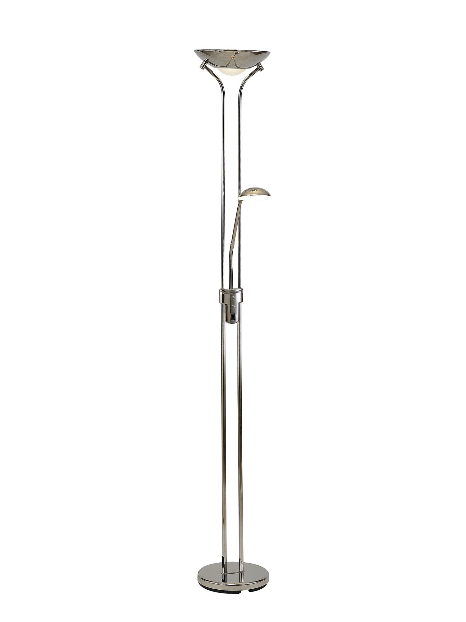 Deco - Brazier LED Dimmable Uplighter Mother and Child Floor Lamp With USB Port - Luminosity Designs Ltd