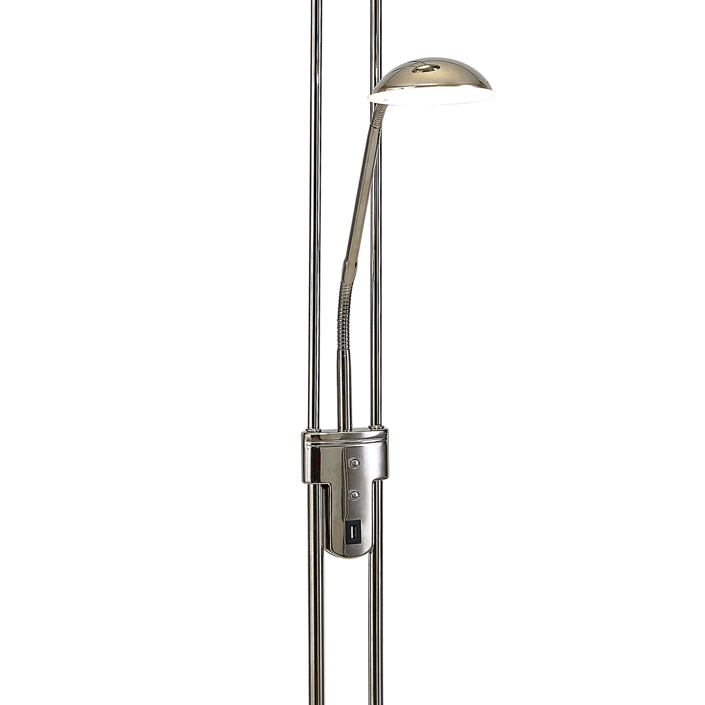 Brazier LED Dimmable Uplighter Mother and Child Floor Lamp With USB Port