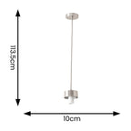 LSE - Brianna Modern Style Ceiling Pendant E27 Pendant Set - Luminosity Designs Ltd