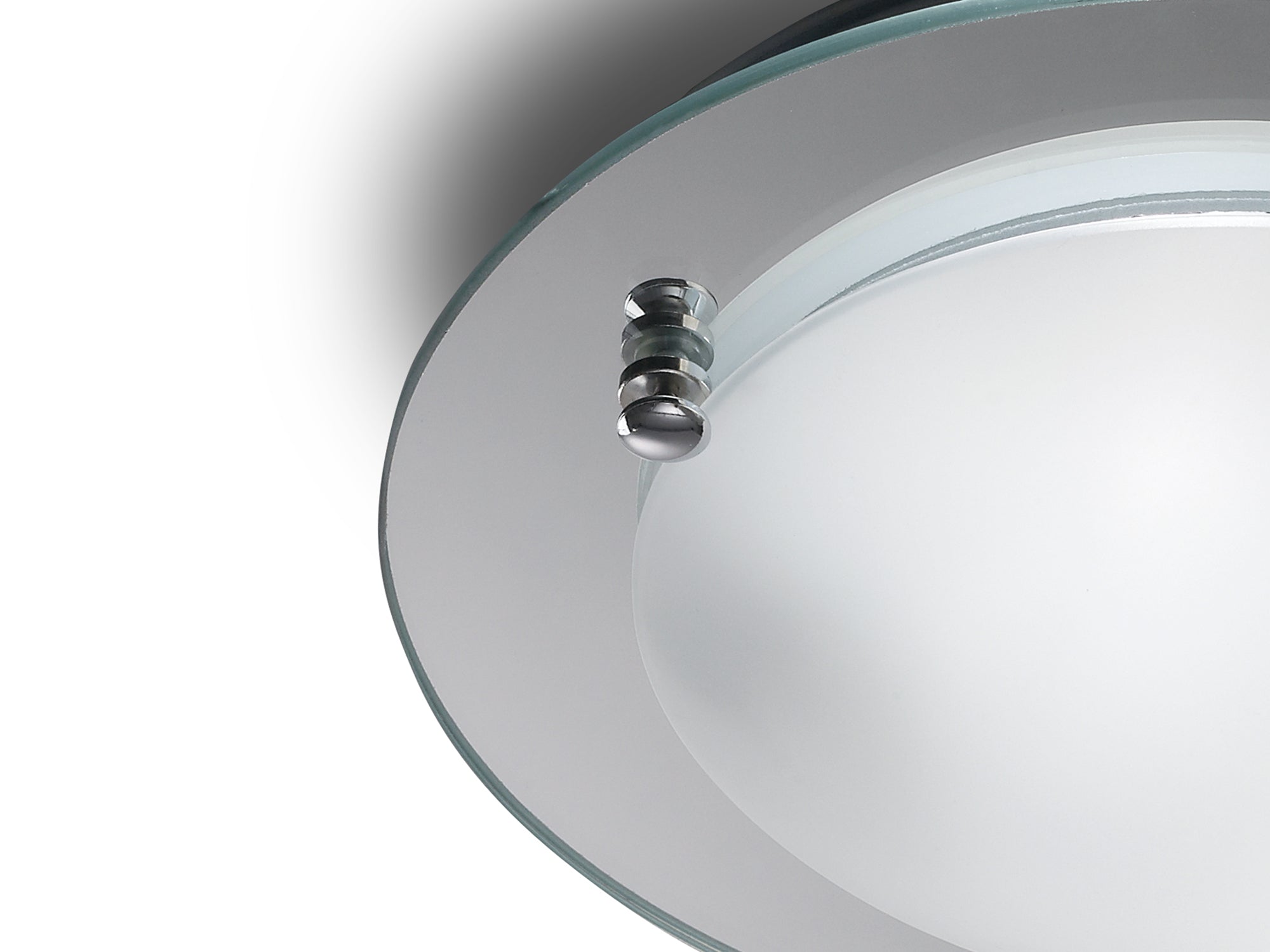 Deco - Brooklyn Round Flush Ceiling Light - Luminosity Designs Ltd