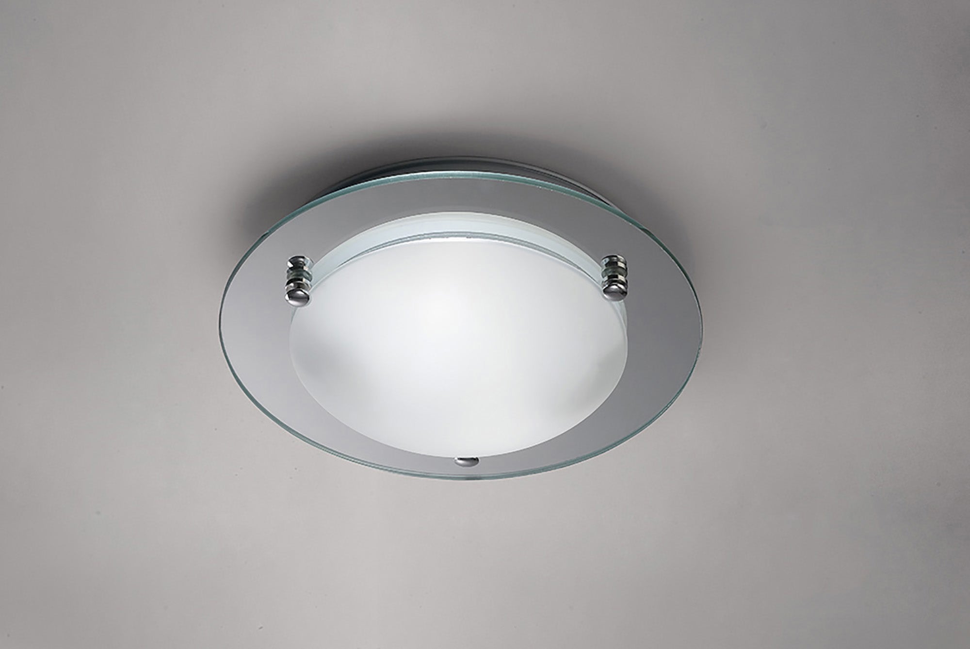 Deco - Brooklyn Round Flush Ceiling Light - Luminosity Designs Ltd