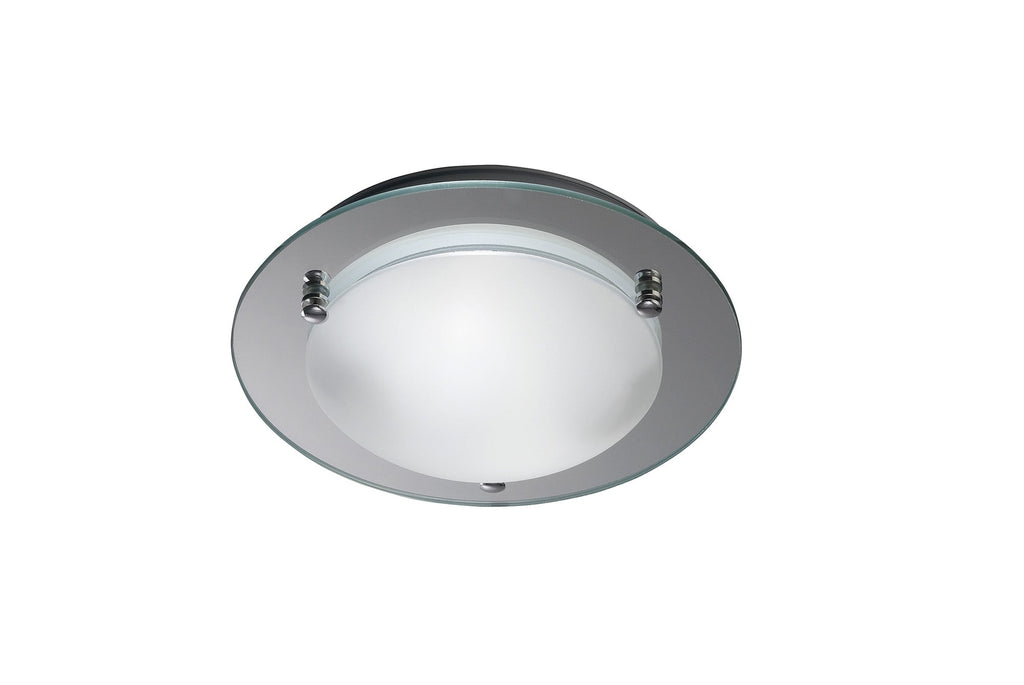 Deco - Brooklyn Round Flush Ceiling Light - Luminosity Designs Ltd