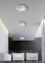 Deco - Brooklyn Round Flush Ceiling Light - Luminosity Designs Ltd