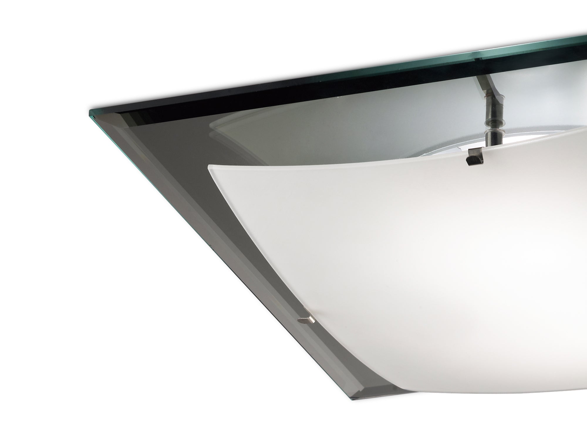 Deco - Brooklyn Square Flush Ceiling Light - Luminosity Designs Ltd