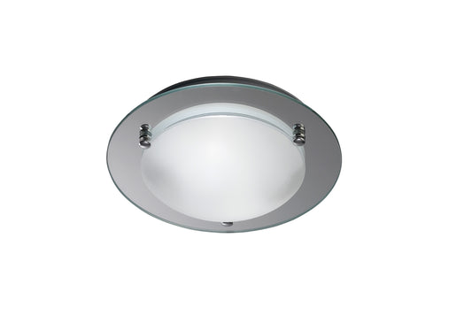 Brooklyn Round Flush Ceiling Light