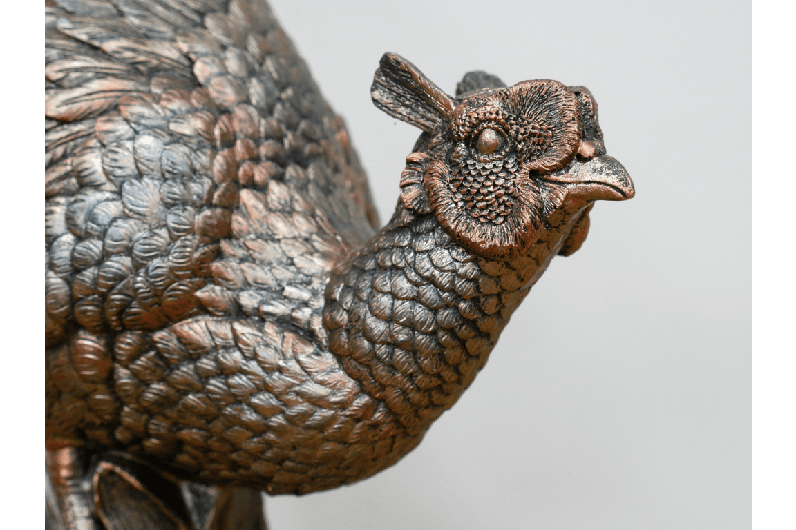 Luminosity Designs - Burnished Bronze Pheasant Ornament - Luminosity Designs Ltd