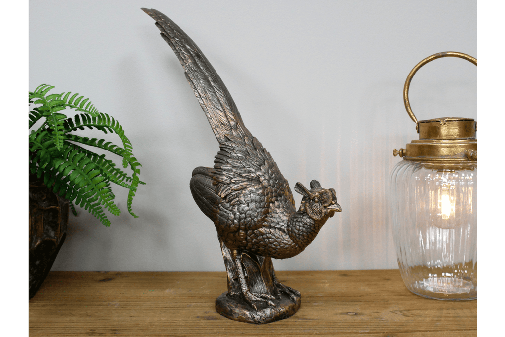 Luminosity Designs - Burnished Bronze Pheasant Ornament - Luminosity Designs Ltd