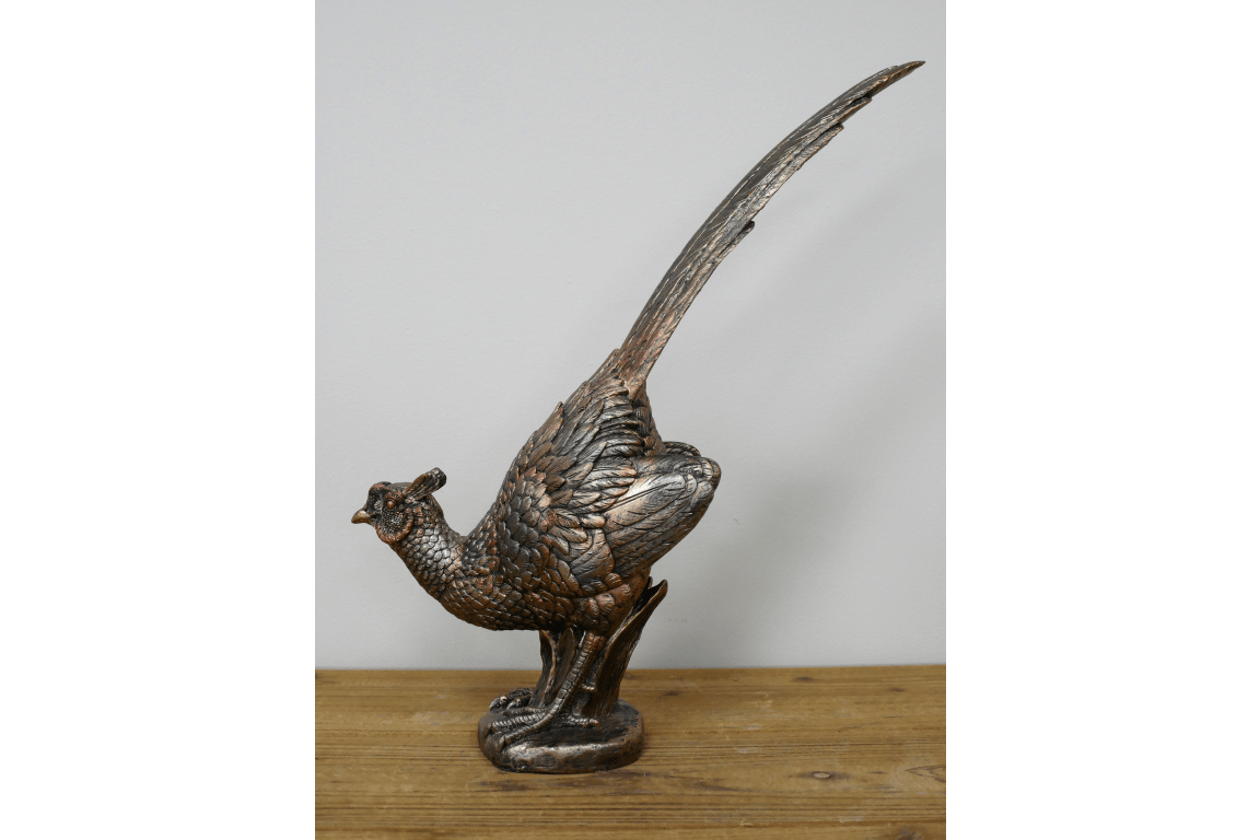 Luminosity Designs - Burnished Bronze Pheasant Ornament - Luminosity Designs Ltd
