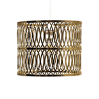 Oaks Lighting - Camena Non Electric Pendant Shade With Metal Framework - Luminosity Designs Ltd