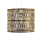 Oaks Lighting - Camena Non Electric Pendant Shade With Metal Framework - Luminosity Designs Ltd