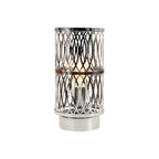 Oaks Lighting - Camena Switched Table Lamp With Metal Framework - Luminosity Designs Ltd