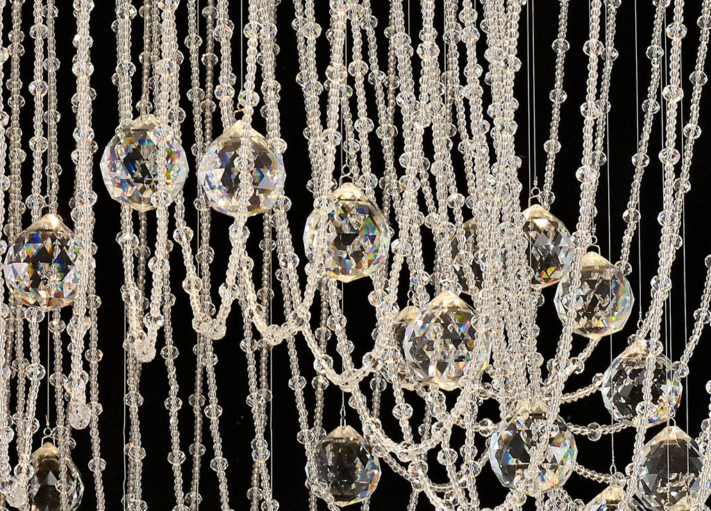 Diyas - Camilla Ceiling Oval 12 Light - Luminosity Designs Ltd