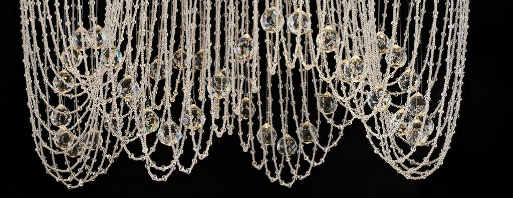 Diyas - Camilla Ceiling Oval 12 Light - Luminosity Designs Ltd