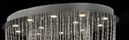 Diyas - Camilla Ceiling Oval 12 Light - Luminosity Designs Ltd