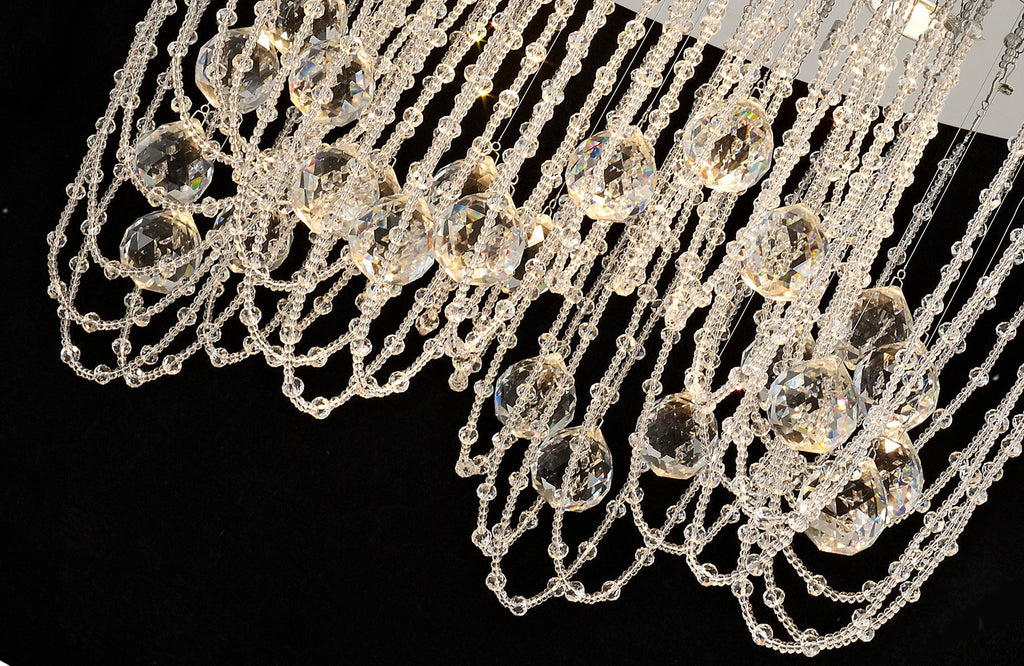 Diyas - Camilla Ceiling Oval 7 Light - Luminosity Designs Ltd