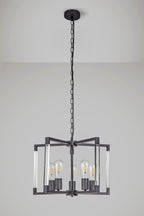 Diyas - Canto 5 Light Pendant - Luminosity Designs Ltd