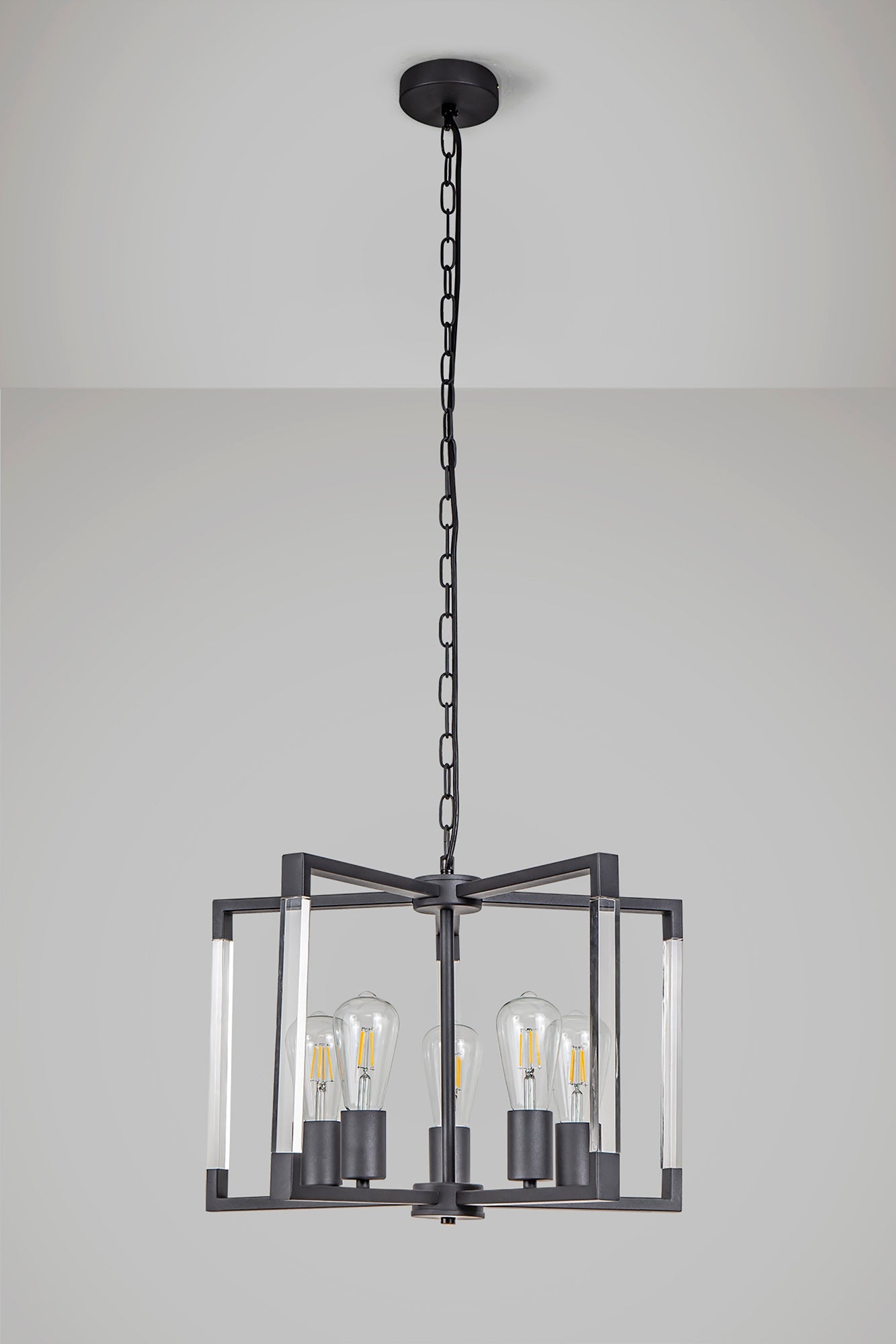 Diyas - Canto 5 Light Pendant - Luminosity Designs Ltd