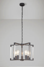 Diyas - Canto 5 Light Pendant - Luminosity Designs Ltd