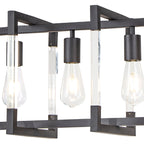 Diyas - Canto Large Rectangular Pendant - Luminosity Designs Ltd