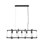 Diyas - Canto Large Rectangular Pendant - Luminosity Designs Ltd