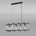 Diyas - Canto Large Rectangular Pendant - Luminosity Designs Ltd