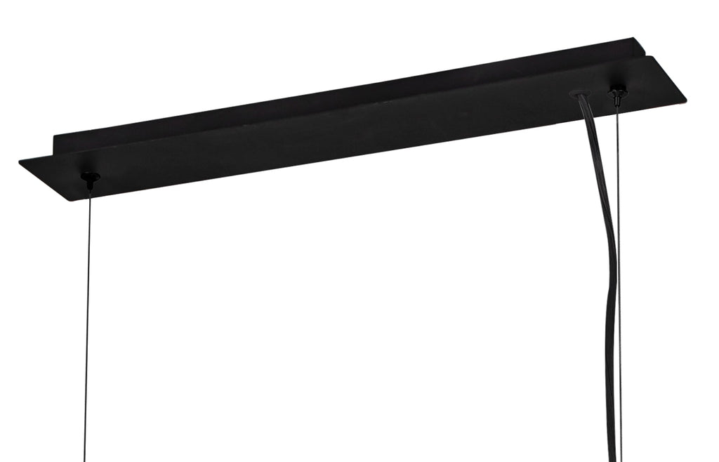 Diyas - Canto Large Rectangular Pendant - Luminosity Designs Ltd