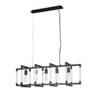 Diyas - Canto Large Rectangular Pendant - Luminosity Designs Ltd