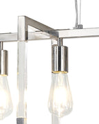 Diyas - Canto Large Rectangular Pendant - Luminosity Designs Ltd