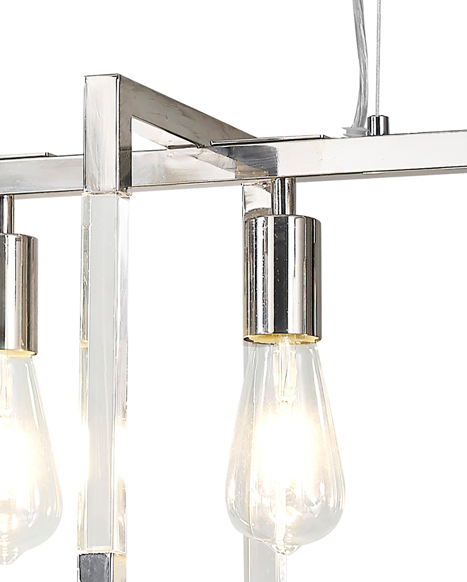 Diyas - Canto Large Rectangular Pendant - Luminosity Designs Ltd