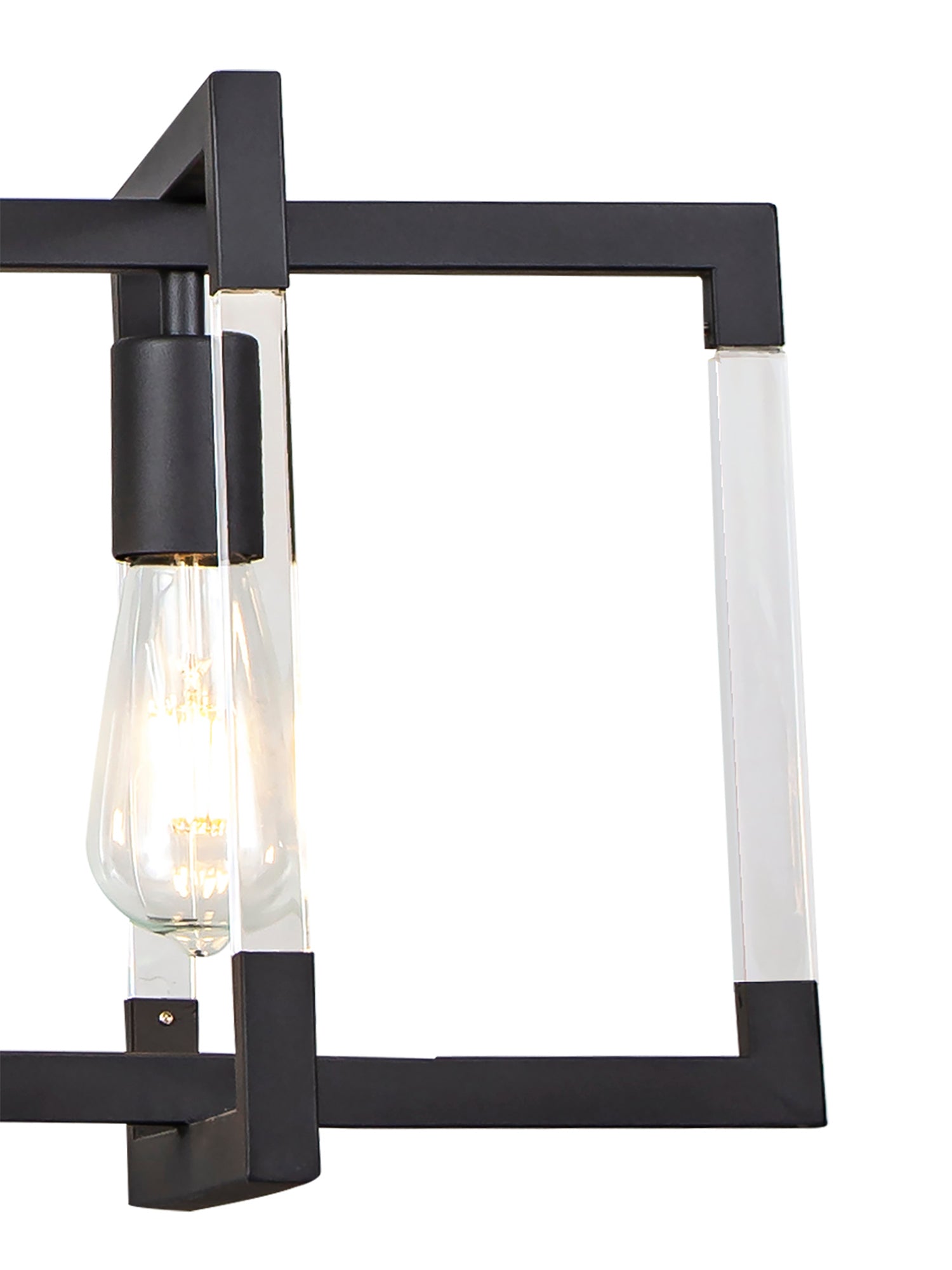 Diyas - Canto Large Rectangular Pendant - Luminosity Designs Ltd