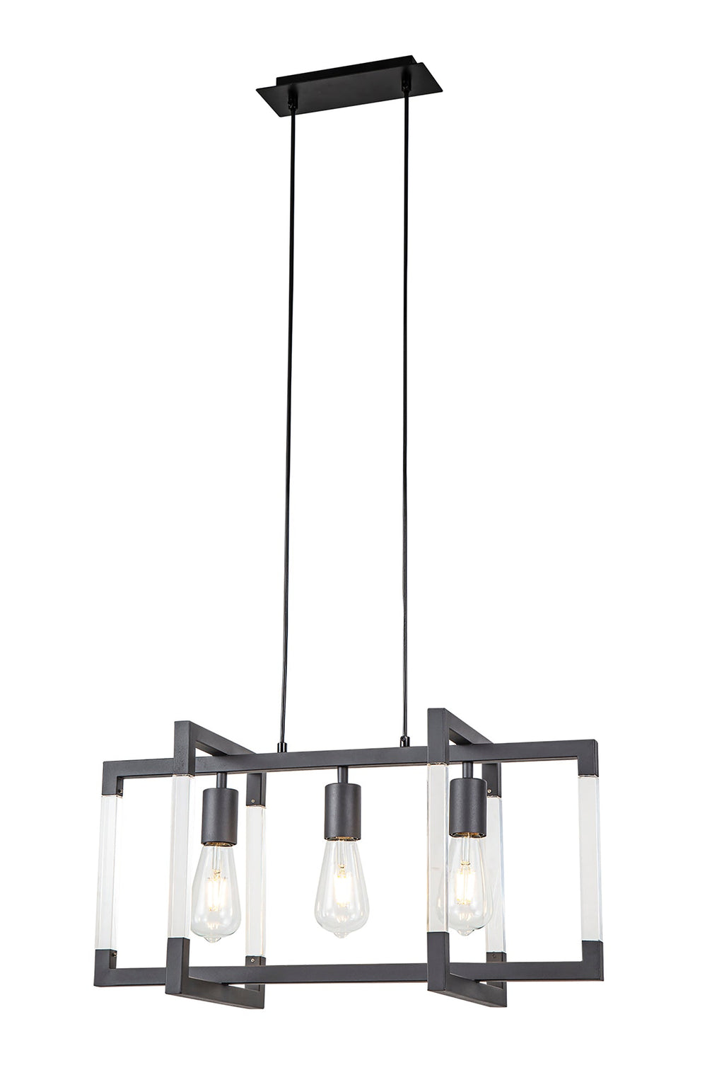 Diyas - Canto Rectangular Pendant - Luminosity Designs Ltd