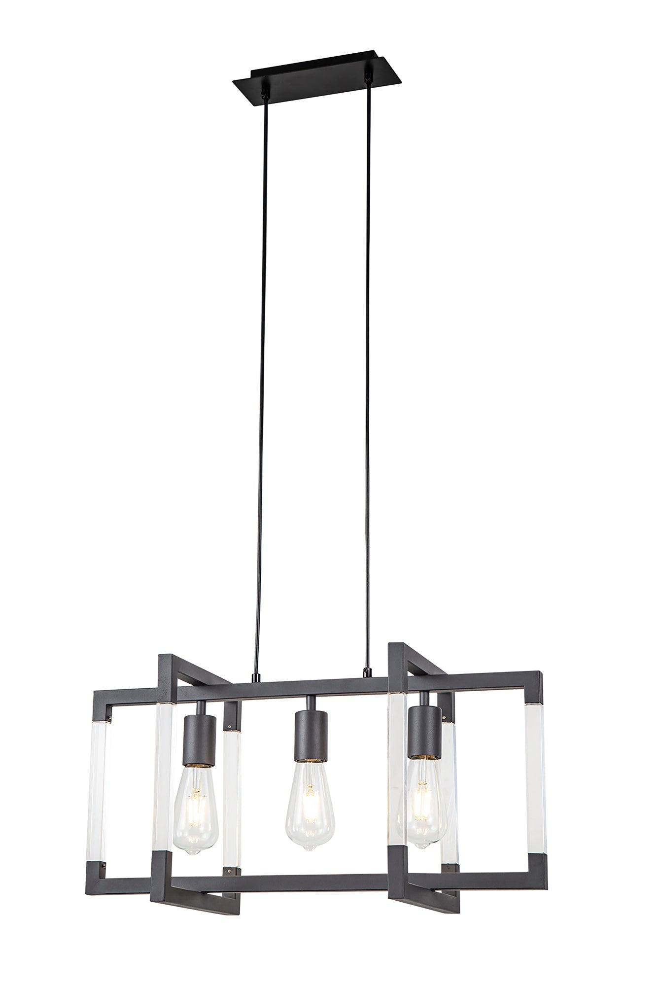 Diyas - Canto Rectangular Pendant - Luminosity Designs Ltd