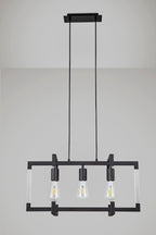 Diyas - Canto Rectangular Pendant - Luminosity Designs Ltd
