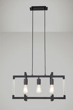 Diyas - Canto Rectangular Pendant - Luminosity Designs Ltd
