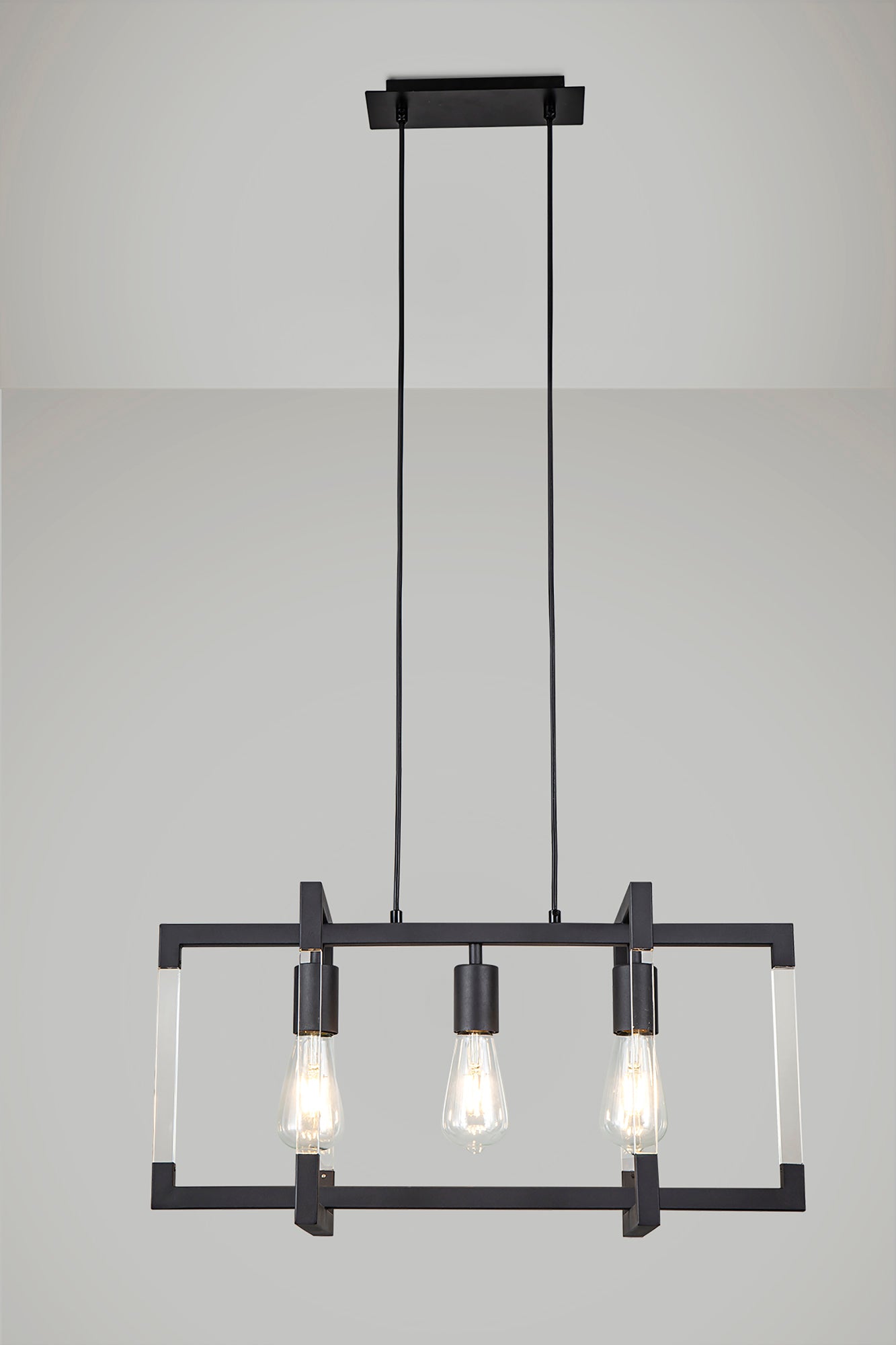 Diyas - Canto Rectangular Pendant - Luminosity Designs Ltd