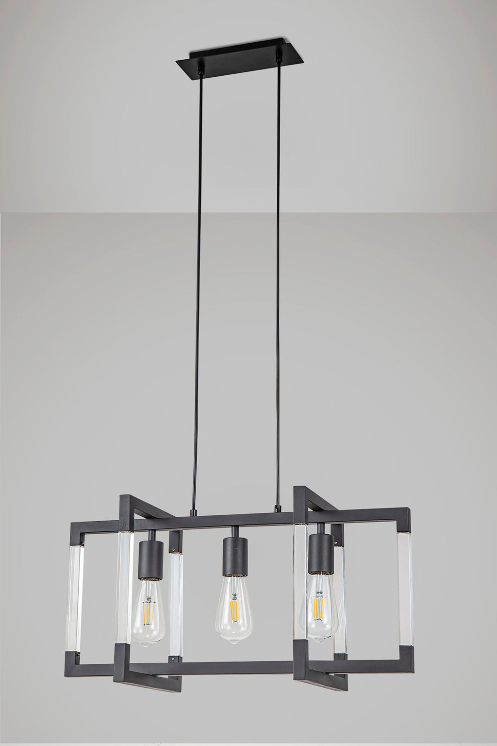 Diyas - Canto Rectangular Pendant - Luminosity Designs Ltd