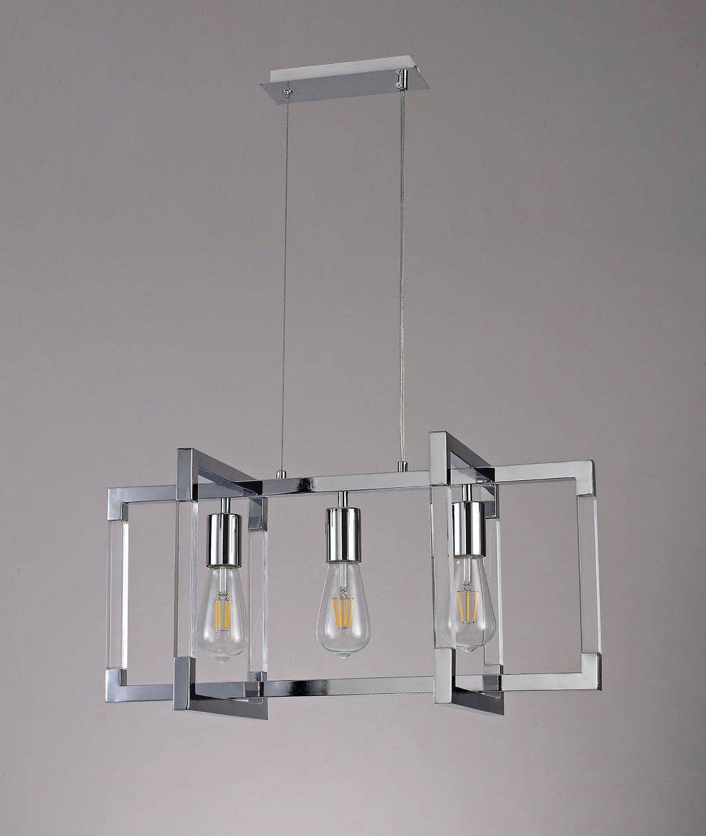 Diyas - Canto Rectangular Pendant - Luminosity Designs Ltd