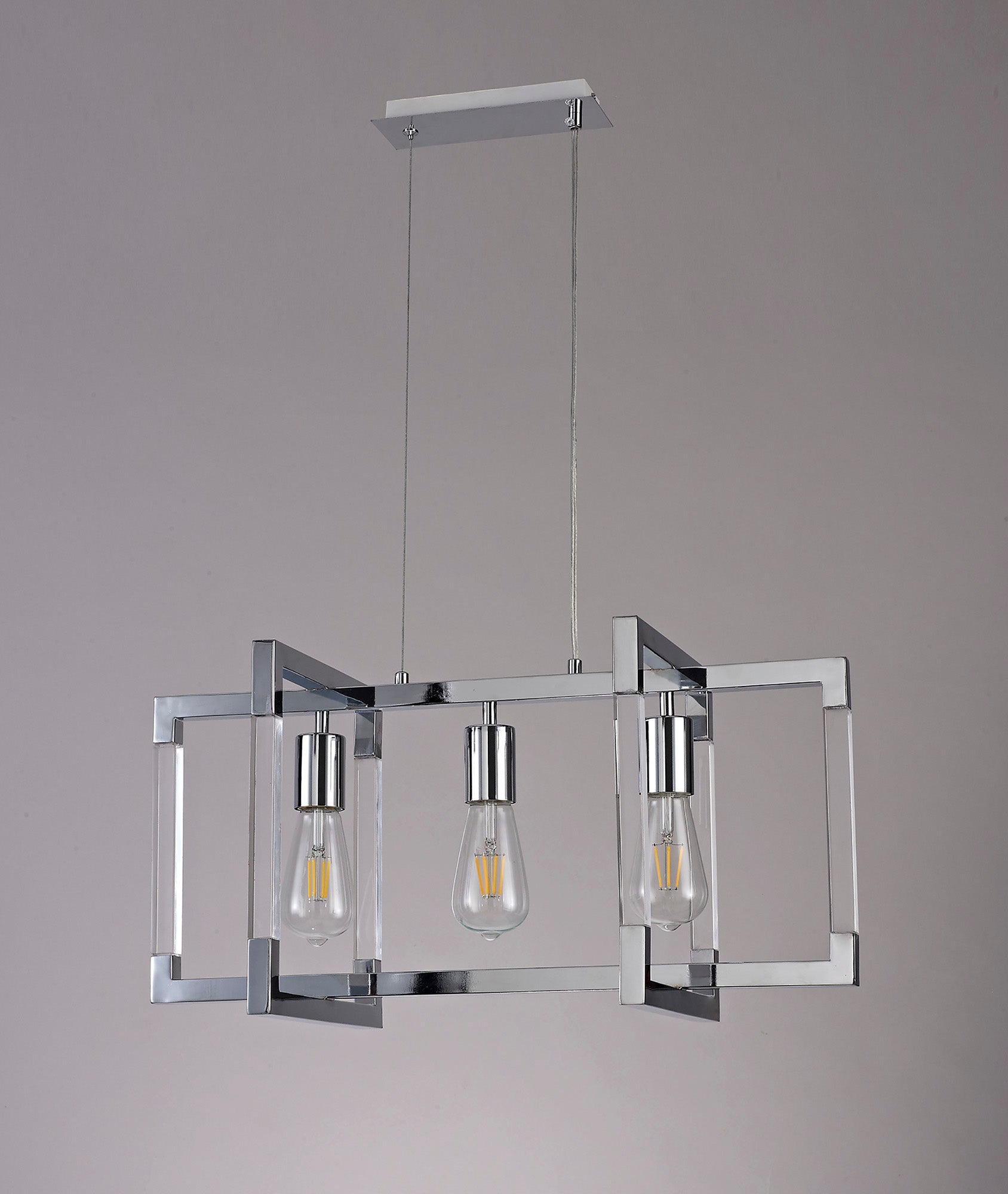 Diyas - Canto Rectangular Pendant - Luminosity Designs Ltd
