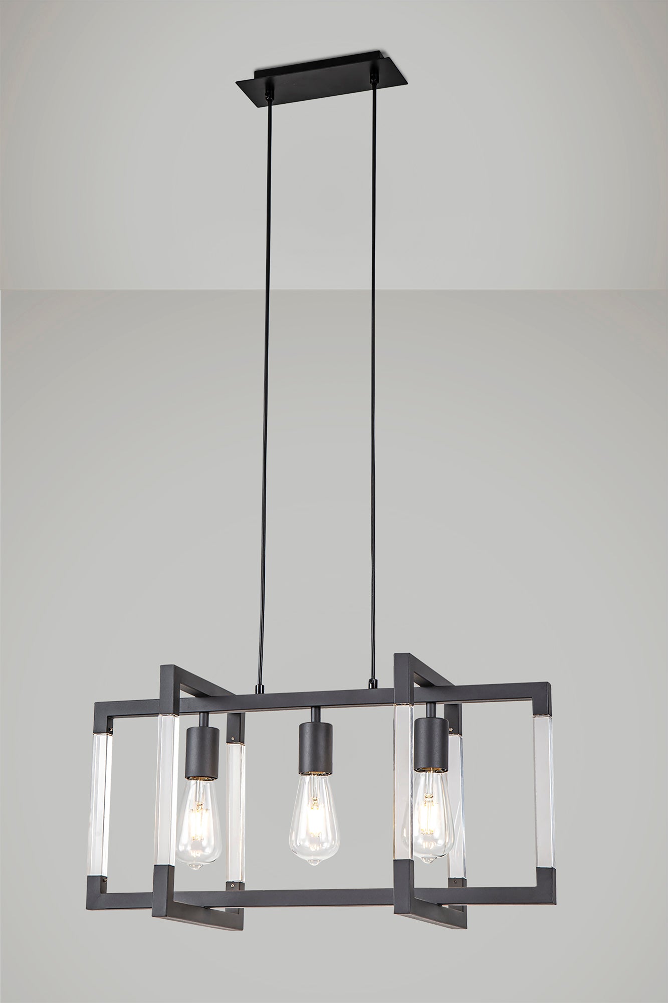 Diyas - Canto Rectangular Pendant - Luminosity Designs Ltd