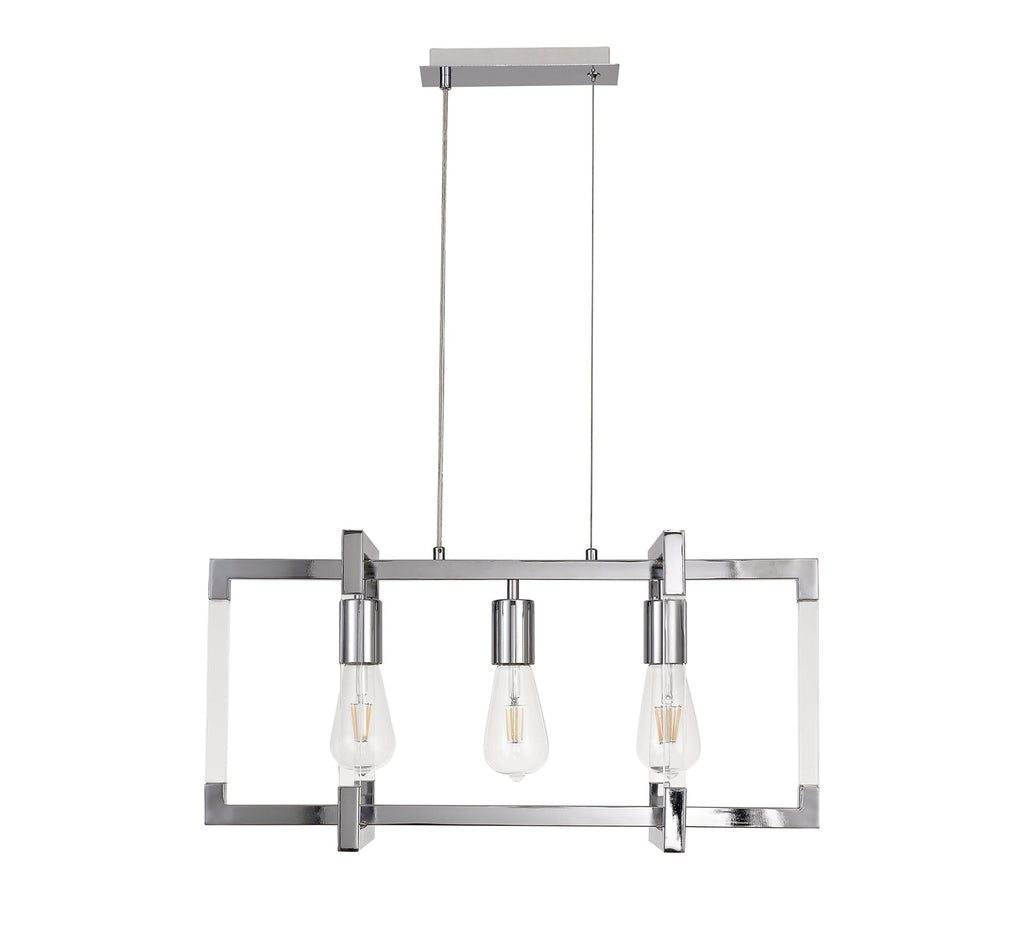 Diyas - Canto Rectangular Pendant - Luminosity Designs Ltd