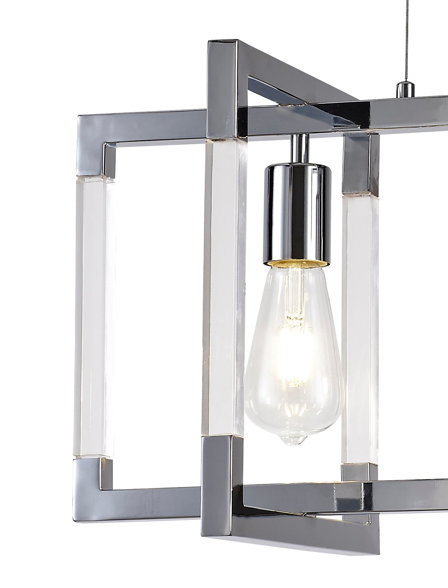 Diyas - Canto Rectangular Pendant - Luminosity Designs Ltd