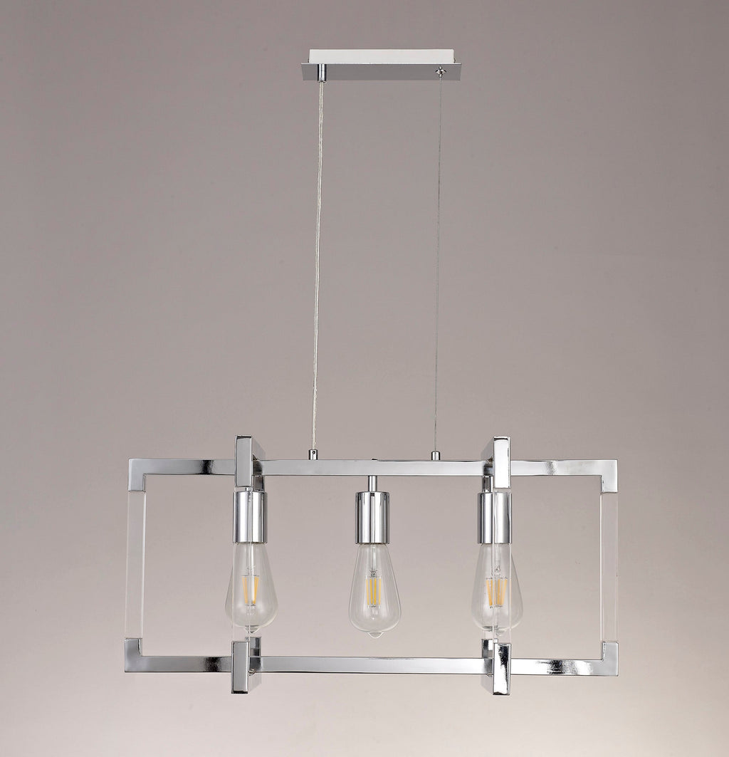 Diyas - Canto Rectangular Pendant - Luminosity Designs Ltd