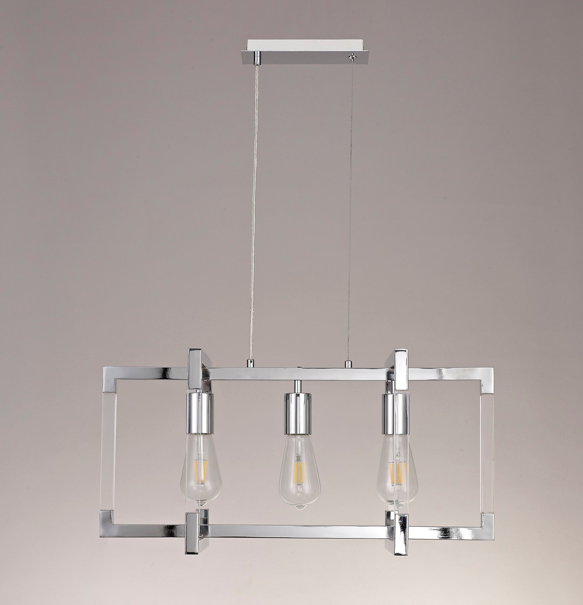 Diyas - Canto Rectangular Pendant - Luminosity Designs Ltd