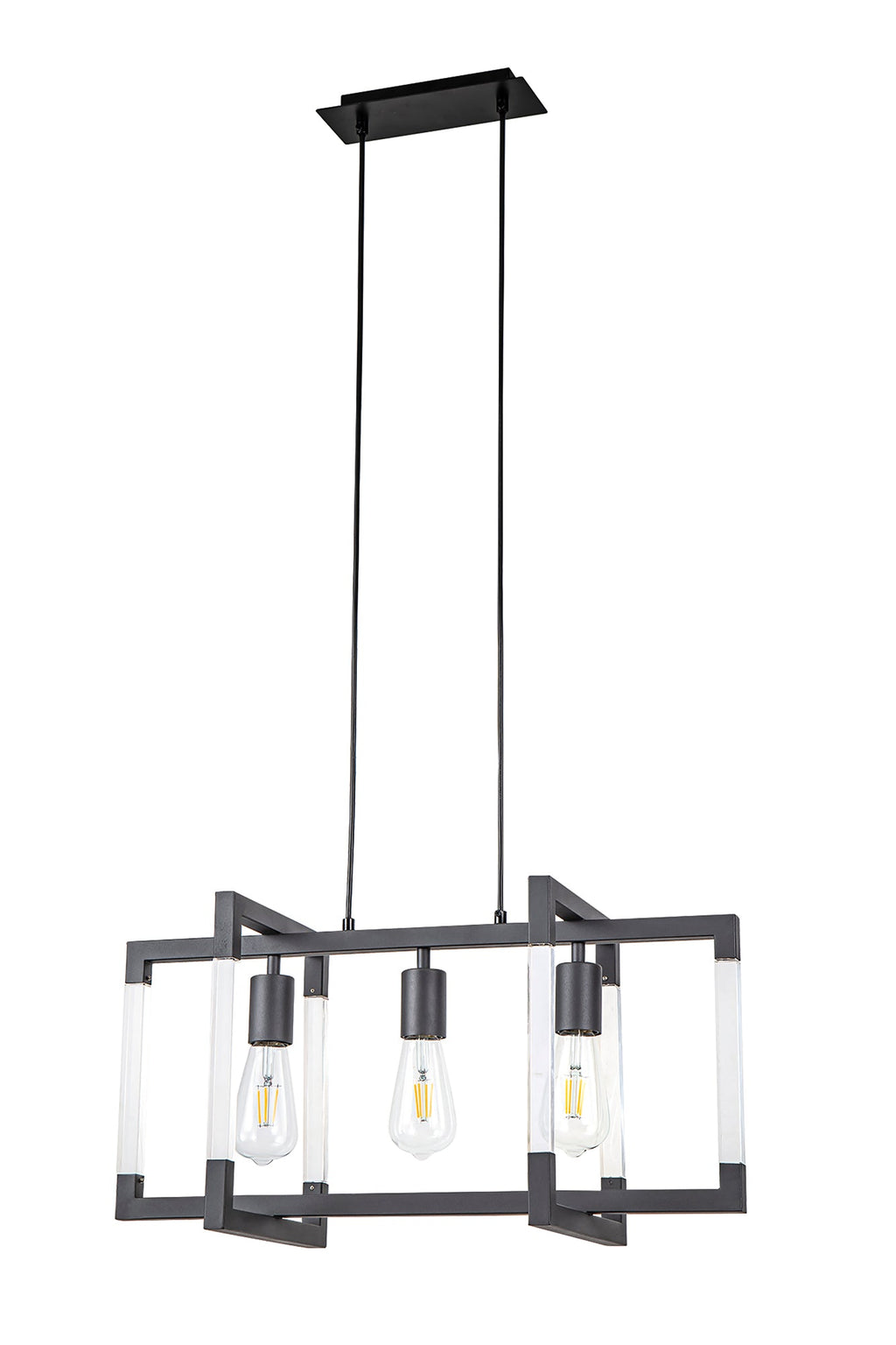 Diyas - Canto Rectangular Pendant - Luminosity Designs Ltd