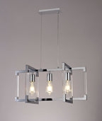 Diyas - Canto Rectangular Pendant - Luminosity Designs Ltd
