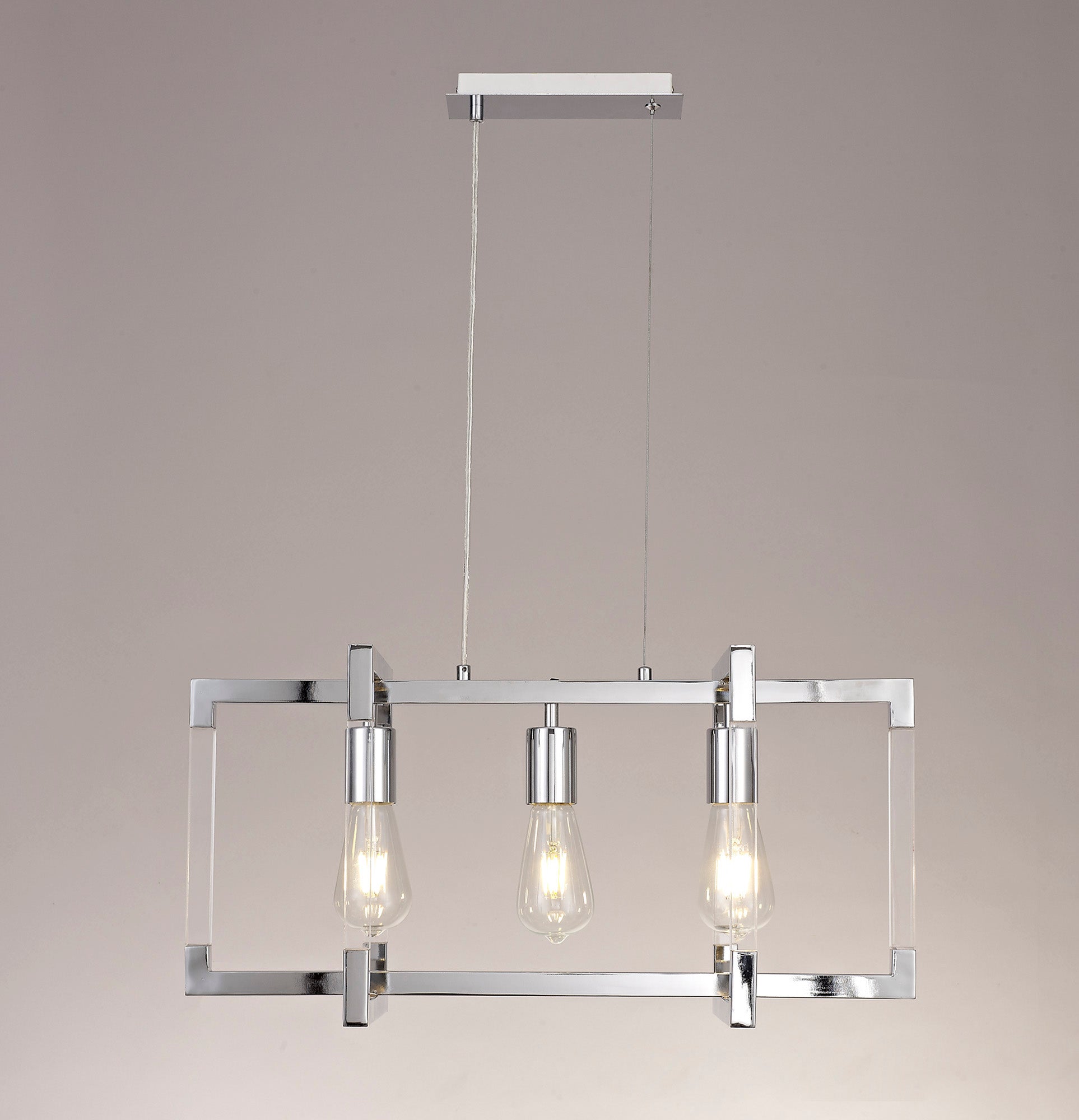 Diyas - Canto Rectangular Pendant - Luminosity Designs Ltd