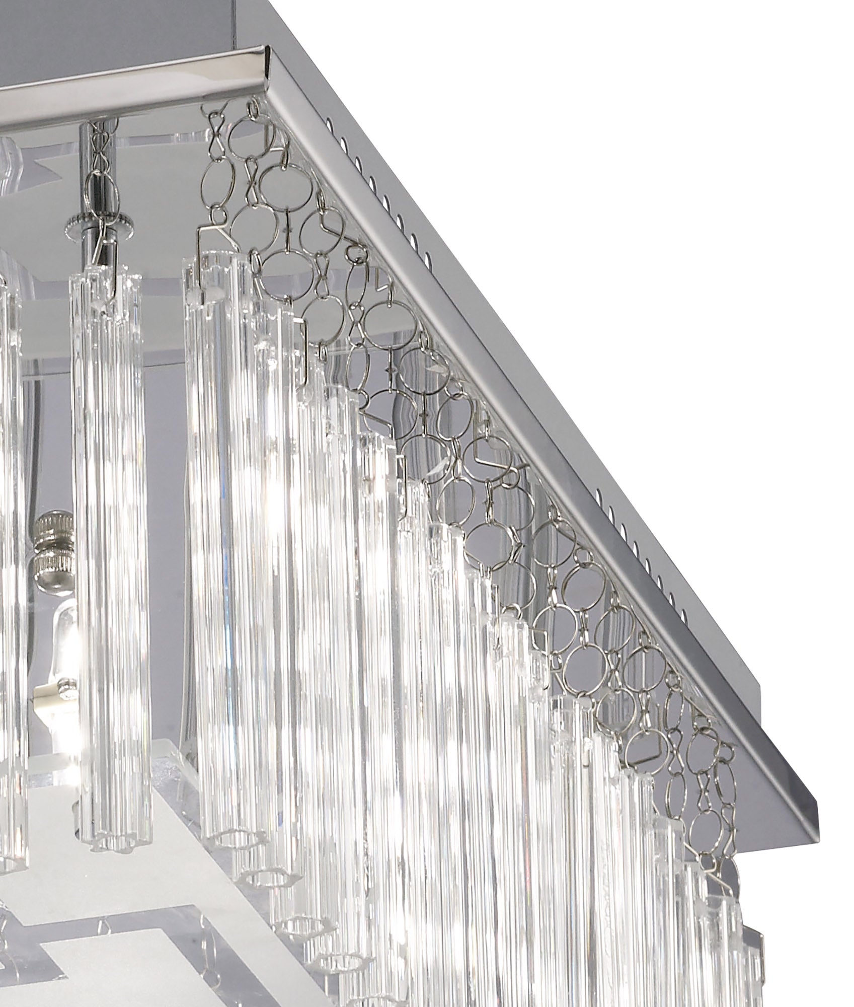 Diyas - Capella Large Square Ceiling - Luminosity Designs Ltd